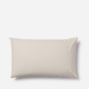 Shorts: Citta Classic organic Cotton Pillowcase PR - Beige 76x50cm