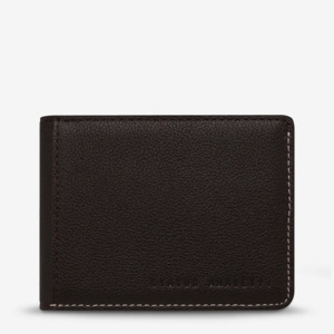 Status Anxiety: Status Anxiety Ethan Wallet - Chocolate