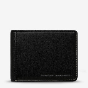 Status Anxiety: Status Anxiety Ethan Wallet - Black