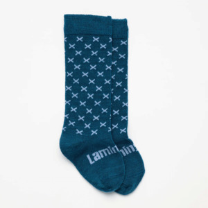 Child Baby: Lamington Merino Wool Knee High Socks | BABY | Lake