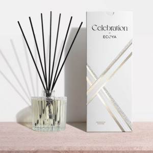 Ecoya Celebration Reed Diffuser - White Musk & Warm Vanilla