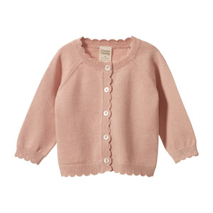 Nature Baby Liliette Cardigan - Rose Dust