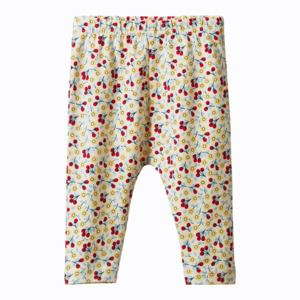 Child Baby: Nature Baby Leggings - Kitchen Garden Print