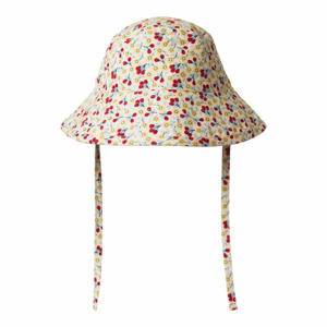 Child Baby: Nature Baby Holiday Sunhat - Kitchen Garden Print