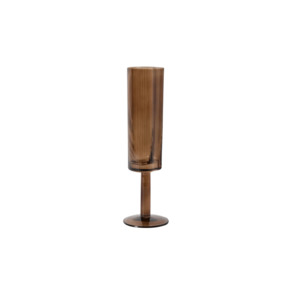 Kitchen: MUUBS Ripe Champagne Glass - Smoked Brown