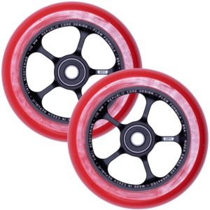 Wheels: Vinyl Republic 110x24mm Red on Black