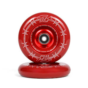 Wheels: Tilt Durare Wheels - Barbed Crimson 24 x 110
