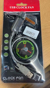 Accessories Cosmetic: USB Clock FAN
