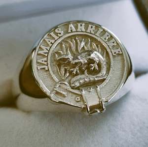 Douglas Clan Crest Signet Ring