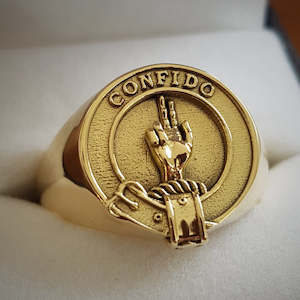 Boyd Clan Crest Signet Ring