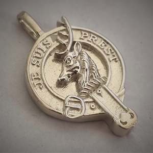 Clan Fraser: Fraser Clan Crest Pendant