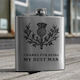 "Best Man" Hip Flask