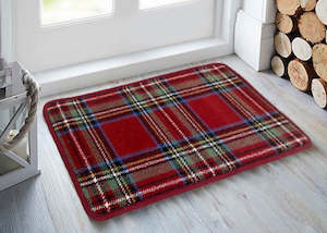 Home Furnishings: Tartan Door Mats