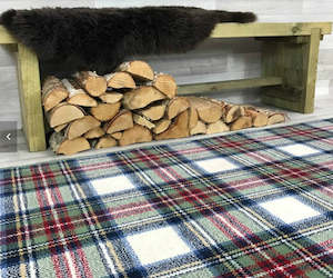 Home Furnishings: Tartan Floor Rugs