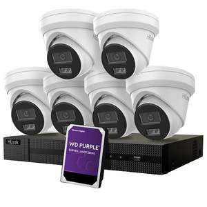 Security And Fire: Hilook KIT 6x 6MP Cameras 8-Ch NVR