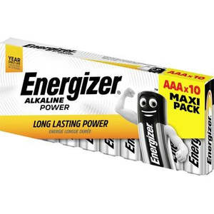 Battery: Energizer Battery 1.5V AAA Alkaline Max Plus 10pc E301398600