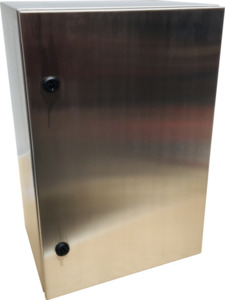 EIC CVS SS316 Enclosure 600 x 400 x 200 1 Door c/w Gear Plate (No Brackets)