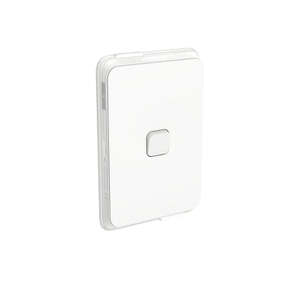 Switches: Iconic Switch 300 Pro 1 Gang 20A Rocker Vertical IP44 White