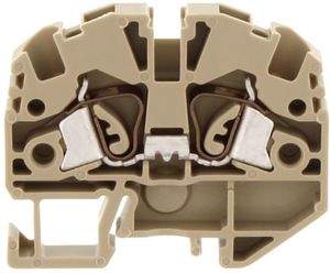 Conta-Clip Single Level 2.5mm Spring Clamp Terminal Block - Small Profi