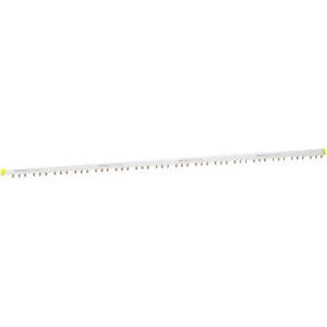 Busbar And Support: Schneider Acti9 - comb busbar - 3L wtih Aux - 18 mm pitch - 57 modules - 100A