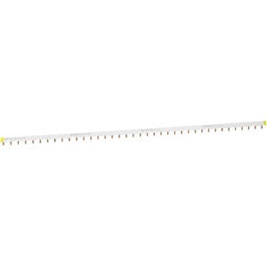 Busbar And Support: Schneider Acti9 - comb busbar - 1L with Aux - 18 mm pitch - 57 modules - 100A