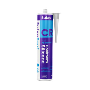 Adhesives Solvents: ESC Sabre Seal CR Silicone - Titania - 300ml - C21