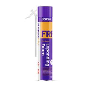 Adhesives Solvents: Elecsupp Sabre Fire Foam Expanding Polyurethane 750ml