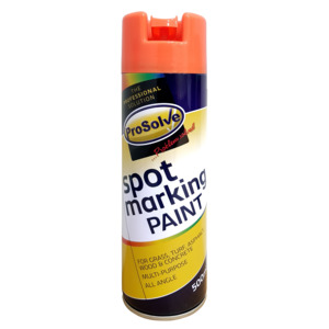 Aerosols: Hi-Viz Orange Marker Paint 500ml All Angle Aerosol