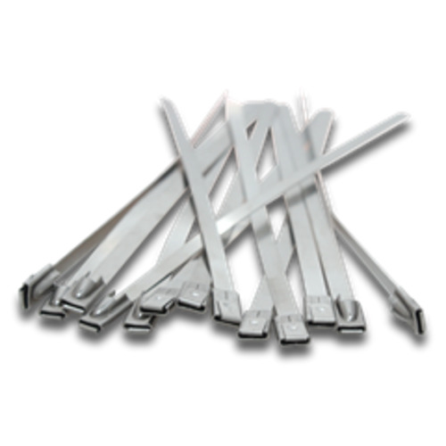 Cable Tie: Elmark Cable Tie 360 x 8mm Stainless Roller Ball 50pc