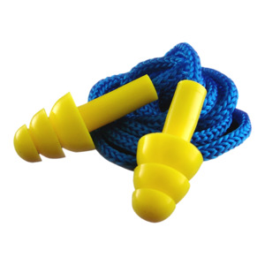 Wise Class 4 Corded Earplugs - 5 Pairs Pack