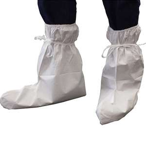 Barrier Protection: AlphaTec Boot Cover White 200 Pair/Carton