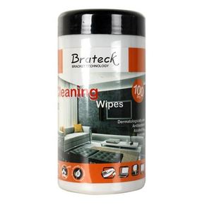 Barrier Protection: CDL Brateck Cleaning Wipes LCD 100pc