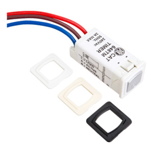 Time Switch: Pdl Time delay switch 5min White