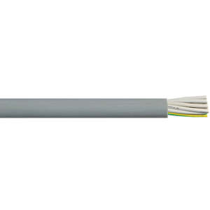 Control Cable: Firstflex 1.0mm eighteen core rubber multi Control Flex Grey