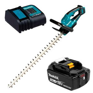 Cordless: Makita 18V Brushless 600mm Hedge Trimmer Kit Includes 1X5Ah Battery and Charger