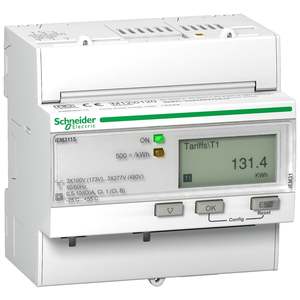 Metering: Schneider iEM3115 energy meter - 63 A - 2 digital I - multi-tariff - MID