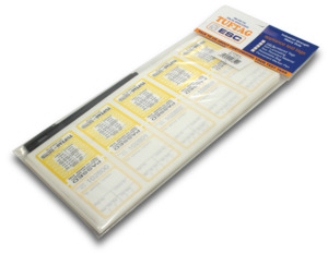 Elecsupp Tuftag Test tags heavy duty Yellow