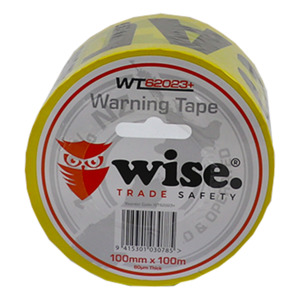 Wise Warning Tape 100mmx100m