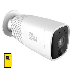 Brilliant Smart Zip Wi-Fi Camera - White
