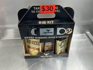 Pantry – Rib kit (rubs & sauces) – Scotty's Meats