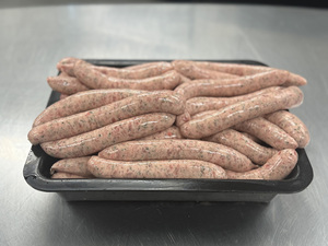 Pork – Sage chipolatas – Scotty's Meats