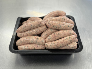Pork – Sage sausages – Scotty's Meats