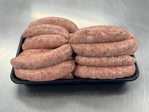 Pork – Fennel oregano sausages – Scotty's Meats
