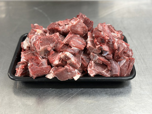 Products: Goat – Diced bone-in – Scotty's Meats