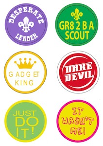 Badges: SWAP PACK - MINI FUN 5