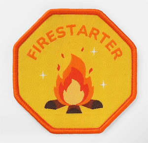 Badges: BLANKET PATCH - FIRESTARTER