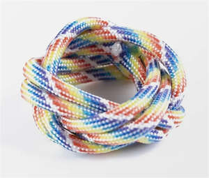 Miscellaneous: PARACORD - DIY RAINBOW WOGGLE
