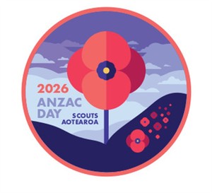 Badges: EVENT BADGE - 2026 ANZAC DAY - SCOUTS AOTEAROA