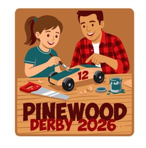 Badges: EVENT BADGE - PINEWOOD DERBY 2026
