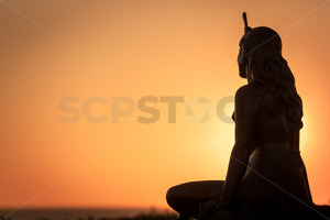 Products: Pania of the Reef statue, Marine Parade, Napier, Hawke's Bay, New Zealand - SCP Stock